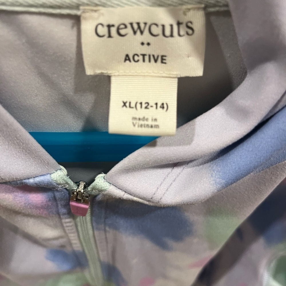 J. Crew Crewcuts Active Girl's Tie-Dye Jacket - Size XL - Picture 8 of 9
